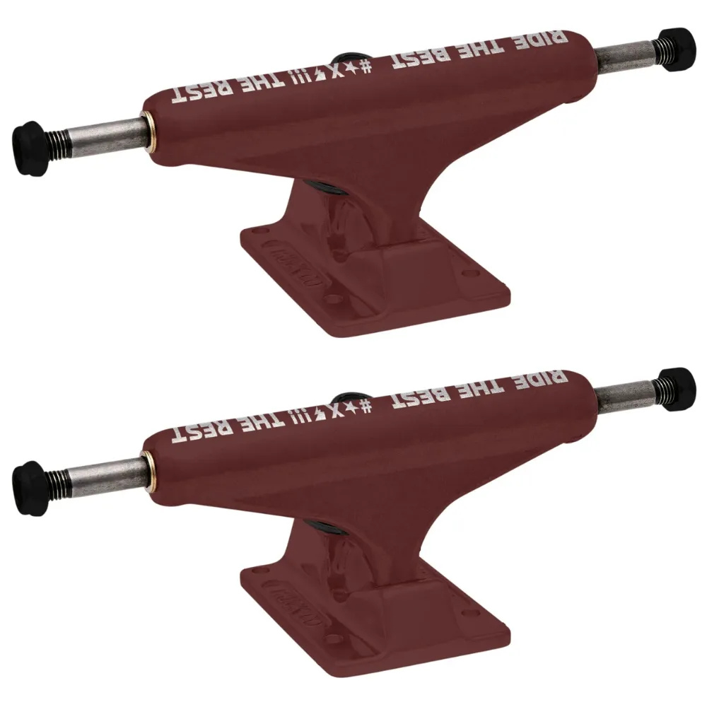 Independent Stage 11 Forged Hollow RTB FTR Burgundy Set Of 2 Skateboard Trucks [Size: 144]