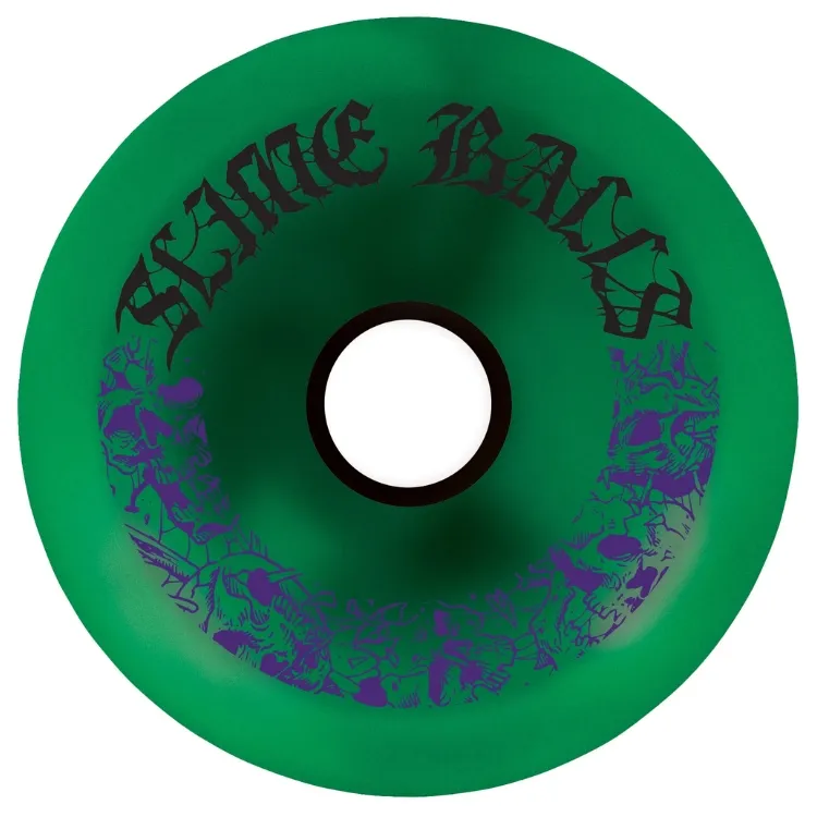 Slime Balls Mega Balls Metallic Green 78A 80mm Skateboard Wheels