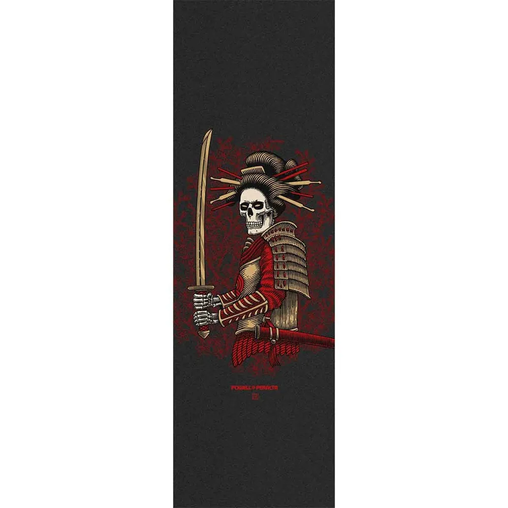 Powell Peralta Yosozumi Onna Bugeisha 10.5 x 33 Skateboard Grip Tape Sheet