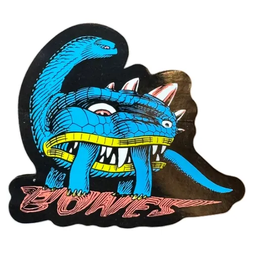 Bones Dino Sortas Sticker [Colour: Blue]