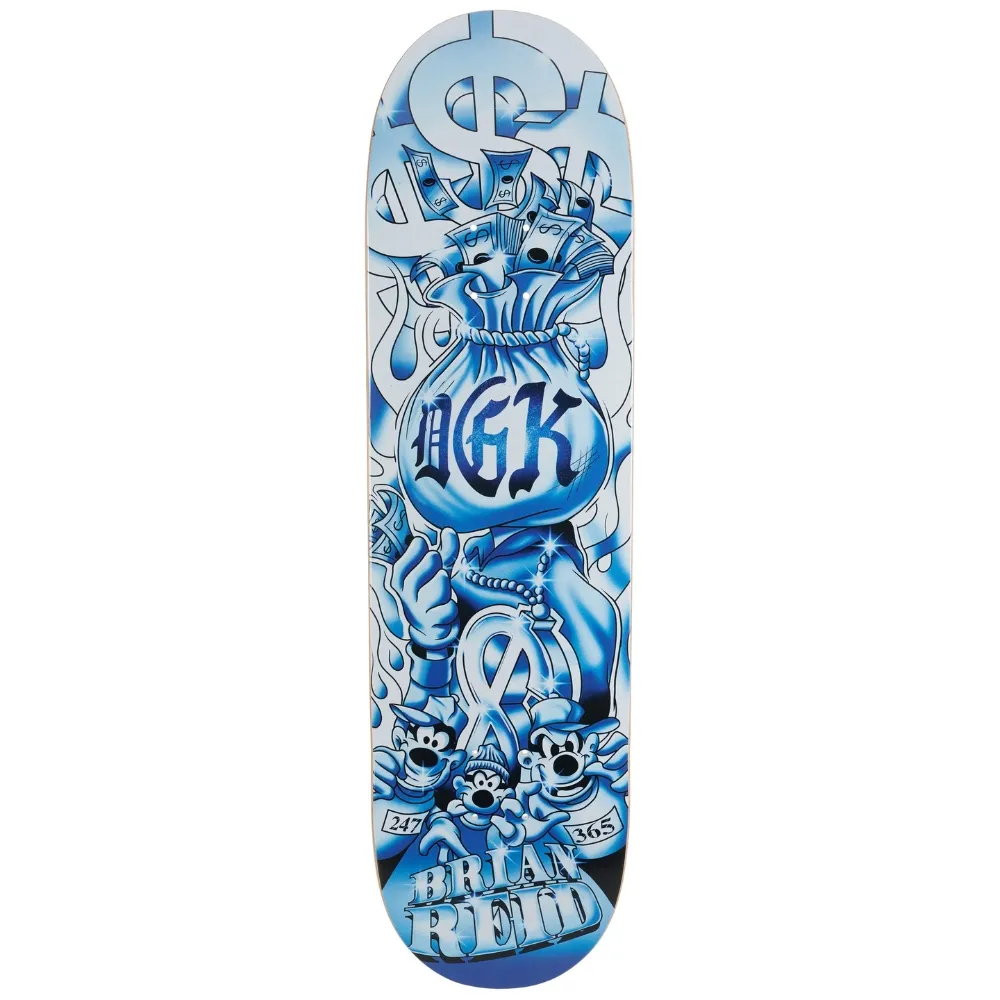 Dgk Money Bag Reid 7.8 Skateboard Deck
