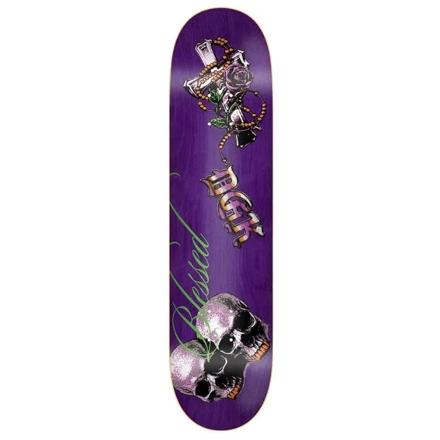 Dgk Crypt Purple 8.25 Skateboard Deck
