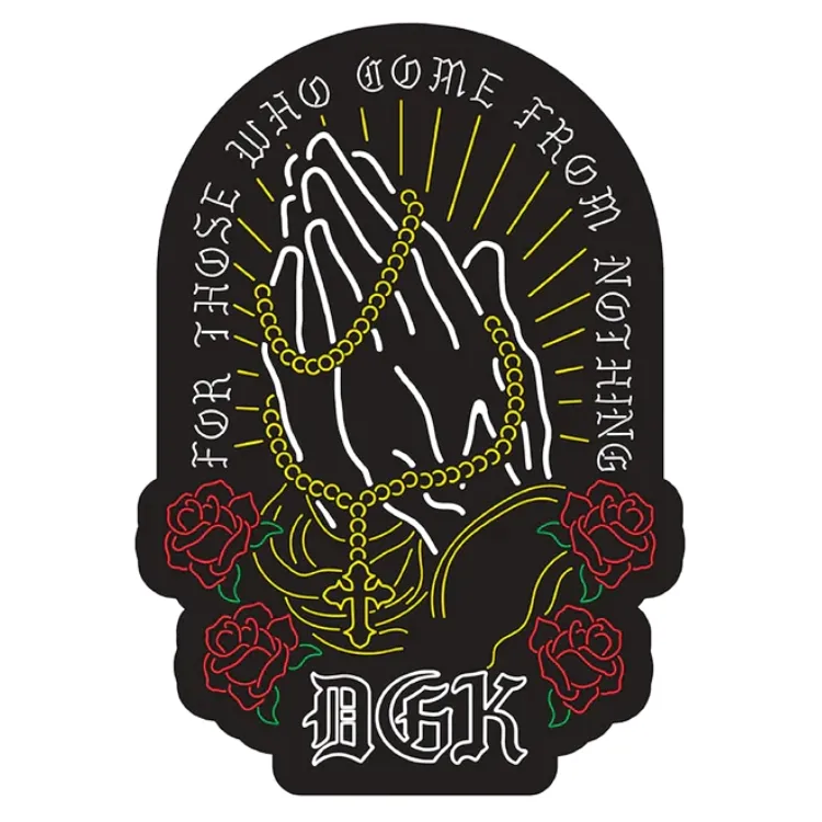 Dgk Deus Skateboard Sticker