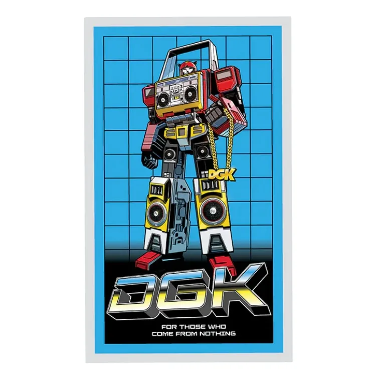 Dgk Equalizer Skateboard Sticker