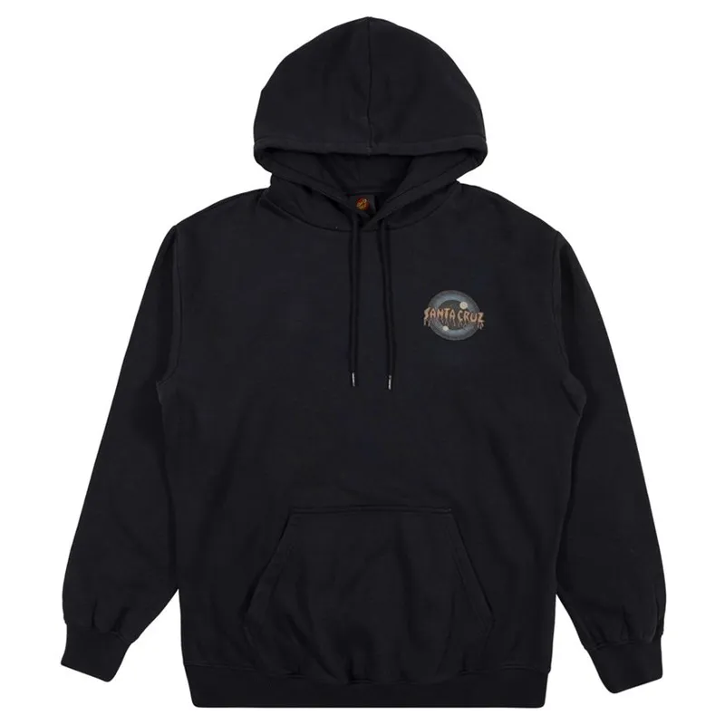 Santa Cruz Roskopp Iris Off Black Hoodie [Size: M]
