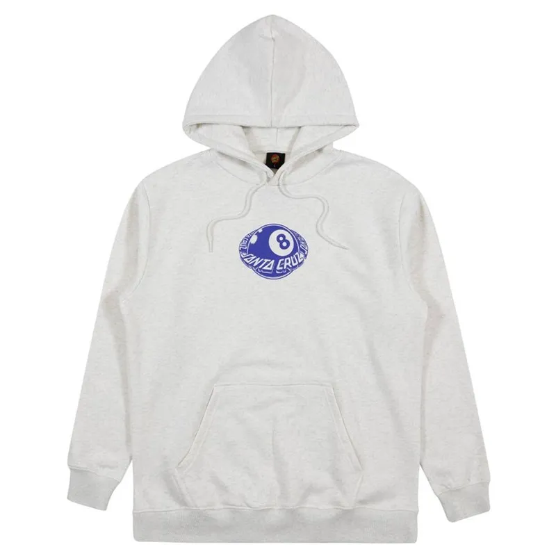 Santa Cruz Winkowski Eighth Planet White Marle Hoodie [Size: M]