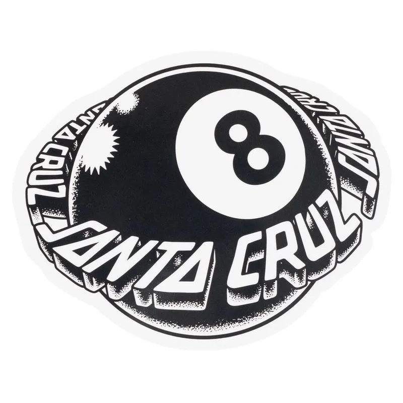 Santa Cruz Winkowski Eighth Planet Black Sticker