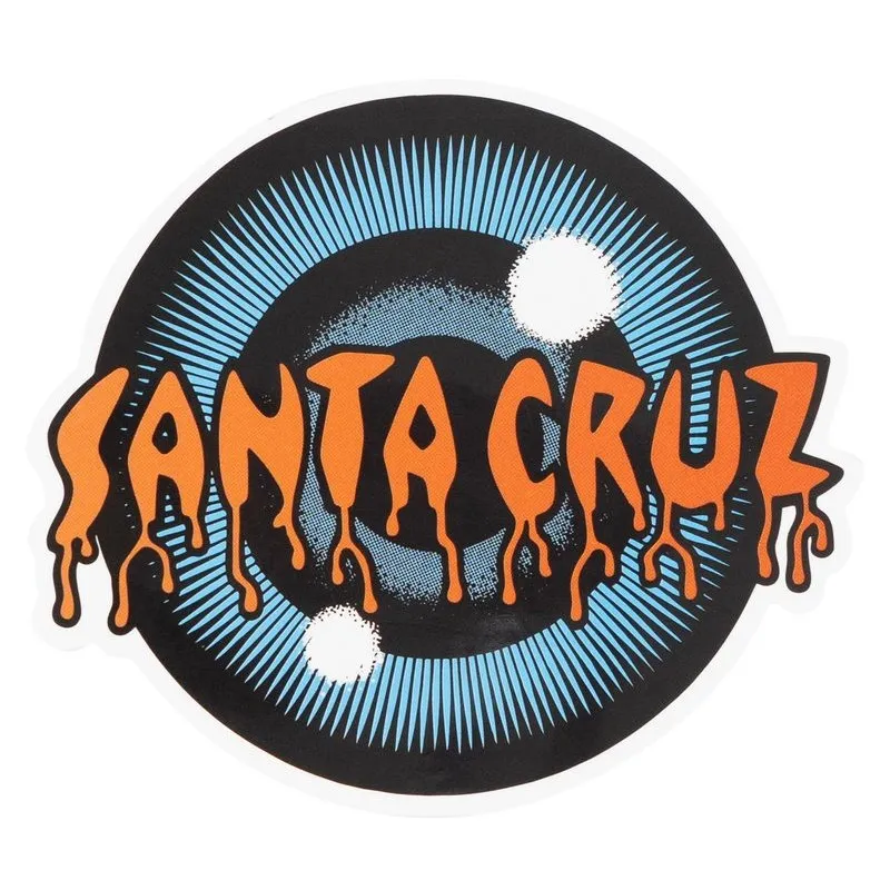 Santa Cruz Roskopp Iris Orange Sticker