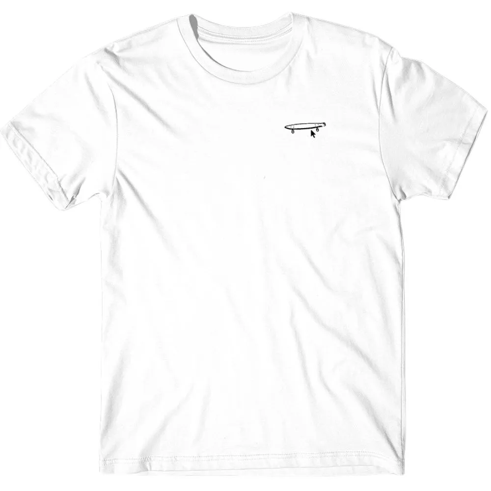 Girl Crail Logo White T-Shirt [Size: L]