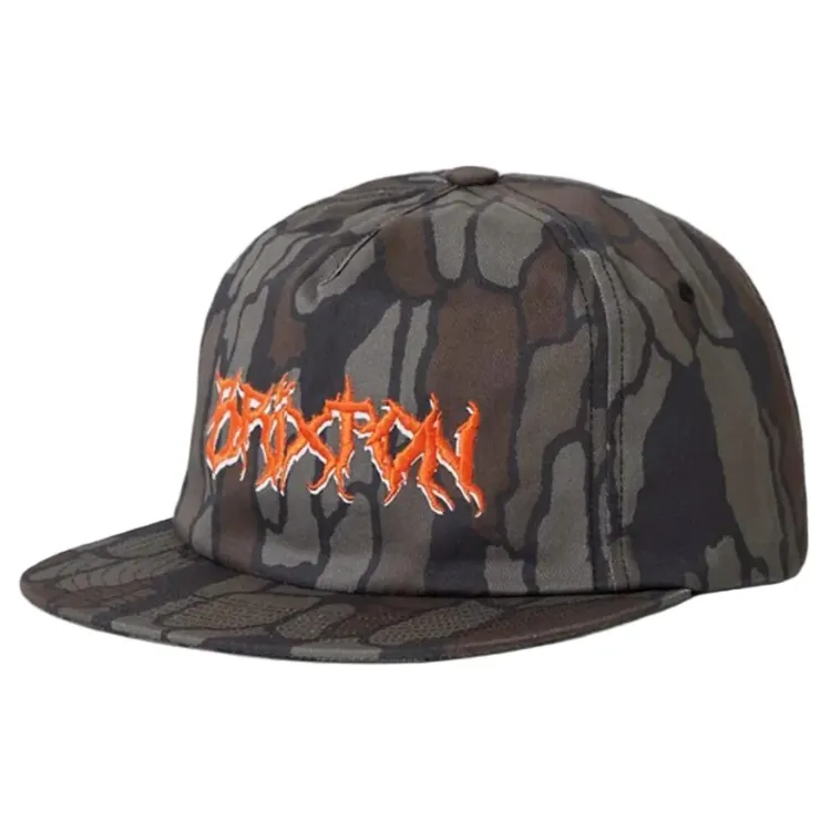 Brixton Void Hunter HP Bark Camo Snapback Hat
