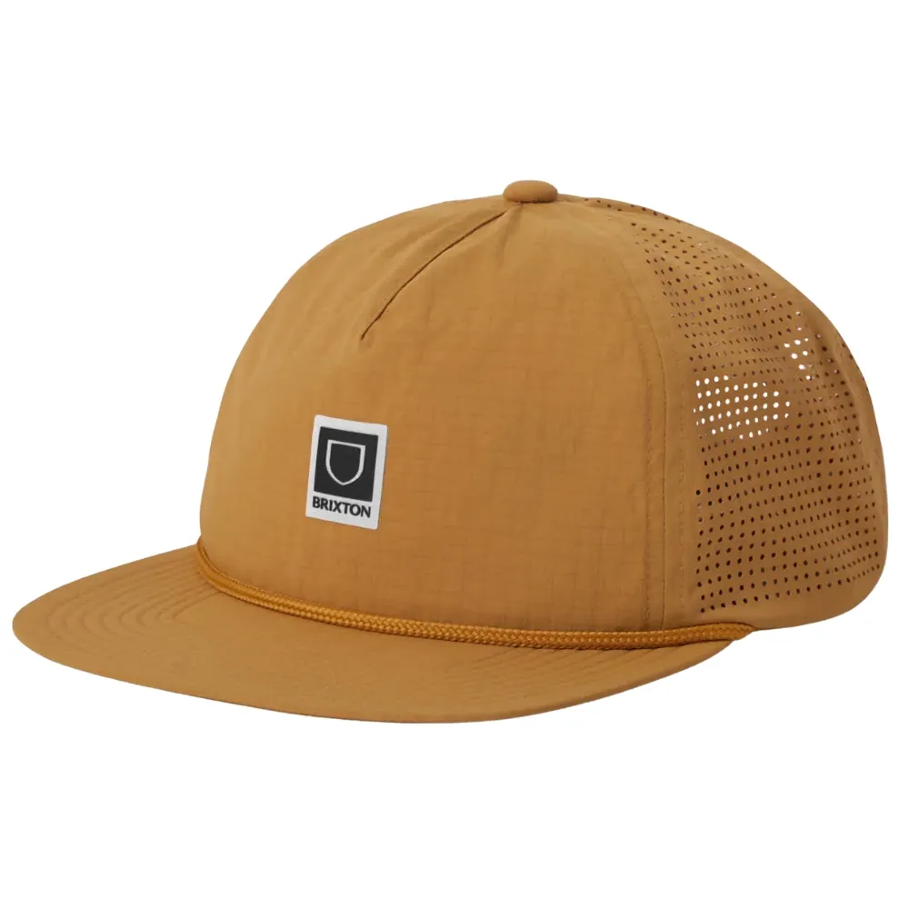 Brixton Journey MP Performance Copper Snapback Hat