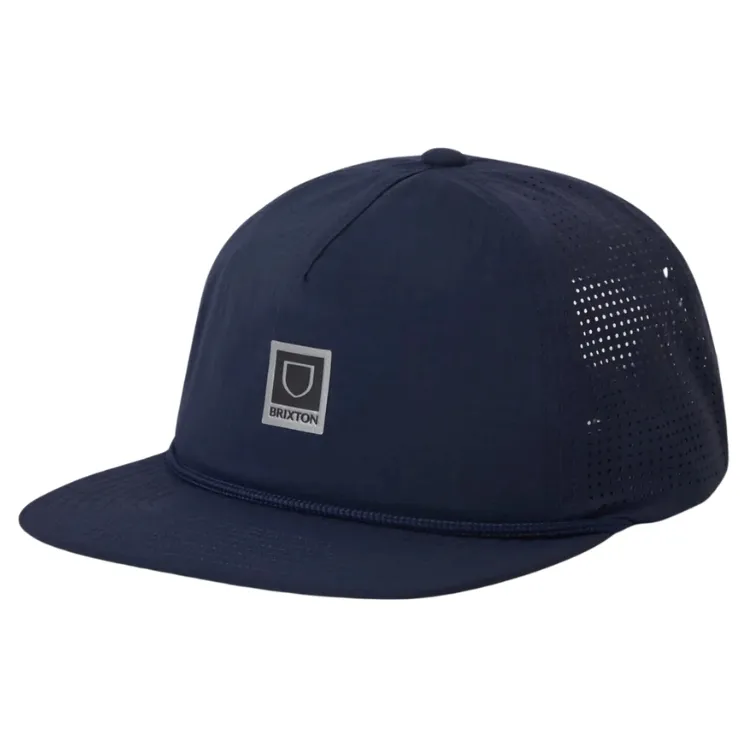 Brixton Journey MP Performance Midnight Blue Snapback Hat