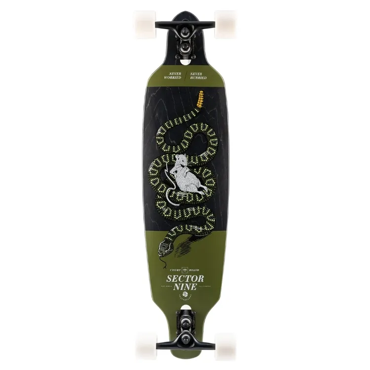 Sector 9 Fractal Rattler Drop Thru Longboard Skateboard
