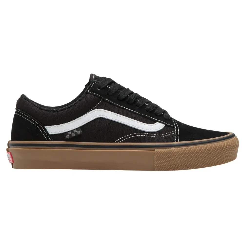 Vans Skate Old Skool Black Gum White Shoes [Size: US 9]