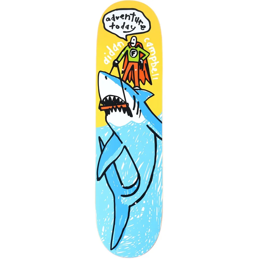 Foundation Campbell Back Off Bro 8.38 Skateboard Deck