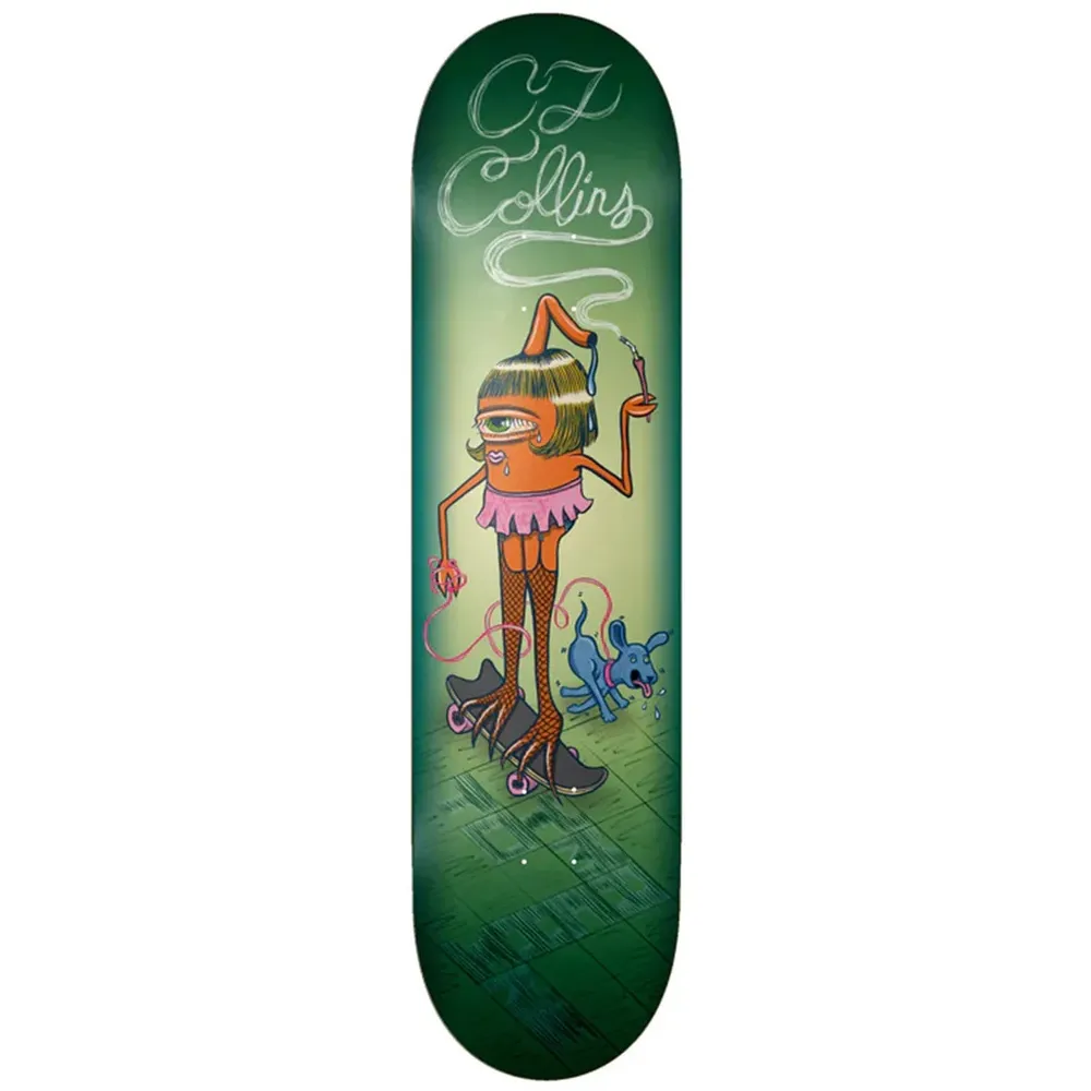 Toy Machine Collins Sect Girl 8.5 Skateboard Deck