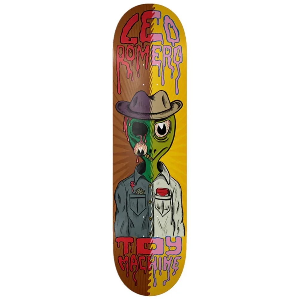 Toy Machine Romero Half N Half 8.25 Skateboard Deck