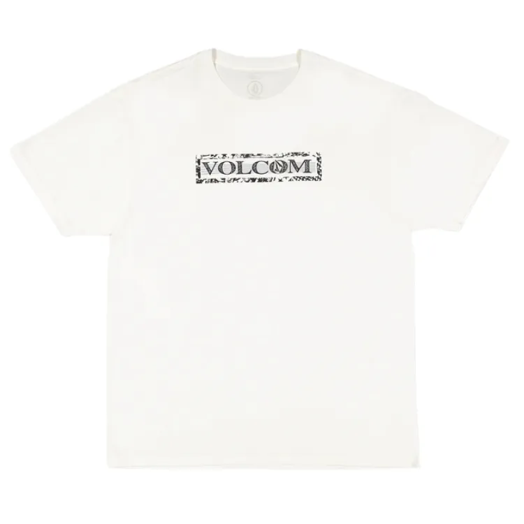 Volcom You Drain Off White T-Shirt [Size: M]
