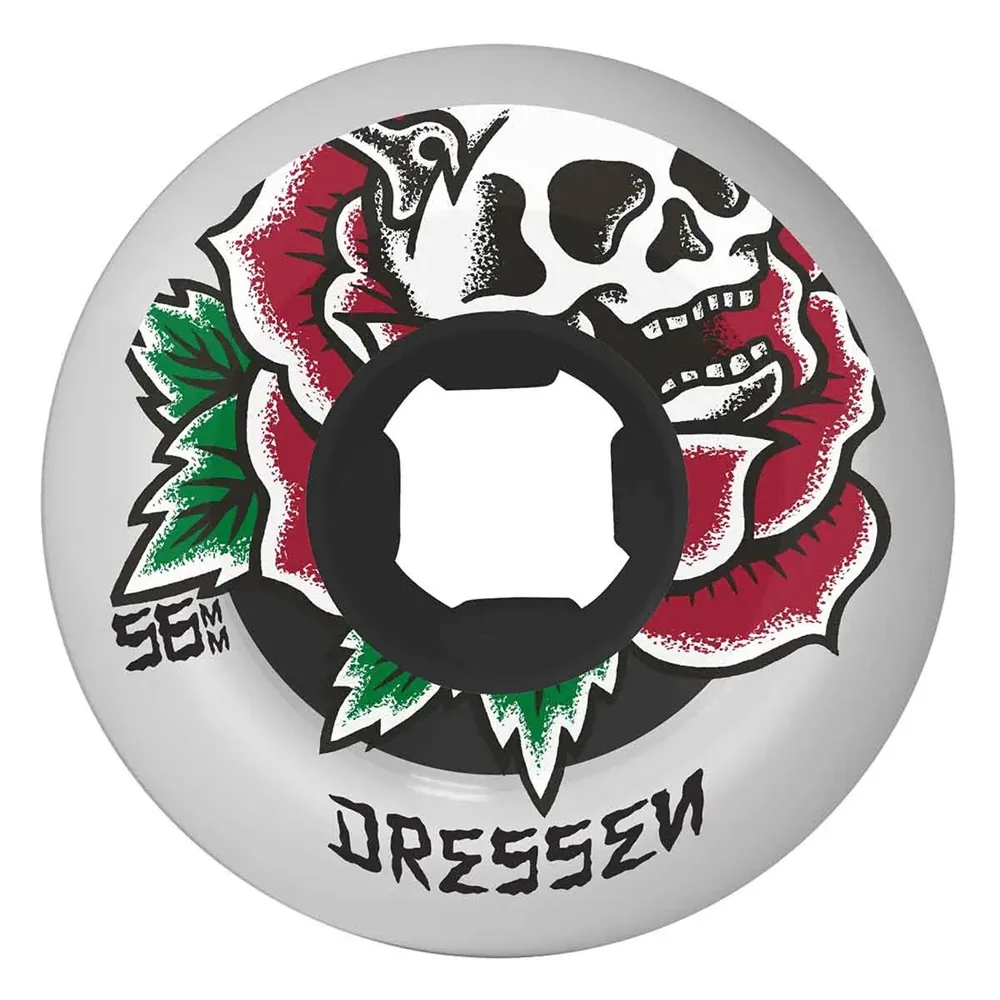 OJ Rose Skull Dressen Chubbies 99A/95A 56mm Skateboard Wheels