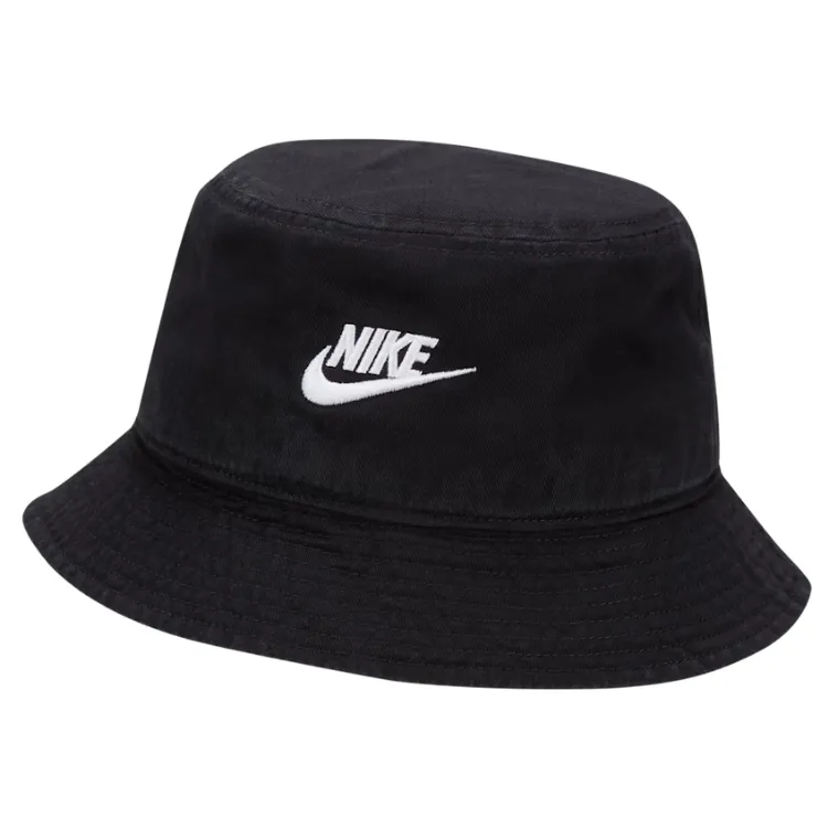 Nike Apex Futura Washed Black White Bucket Hat [Size: L]