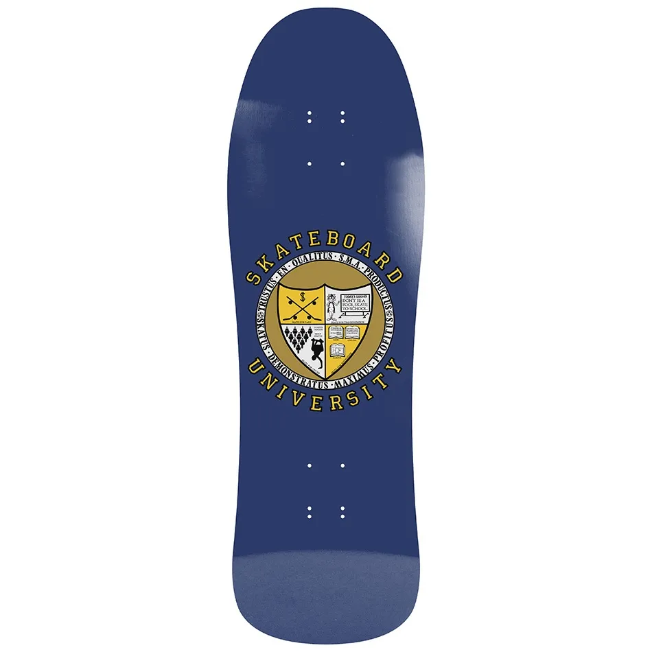 World Industries Skate University EX7 Navy 9.7 Skateboard Deck