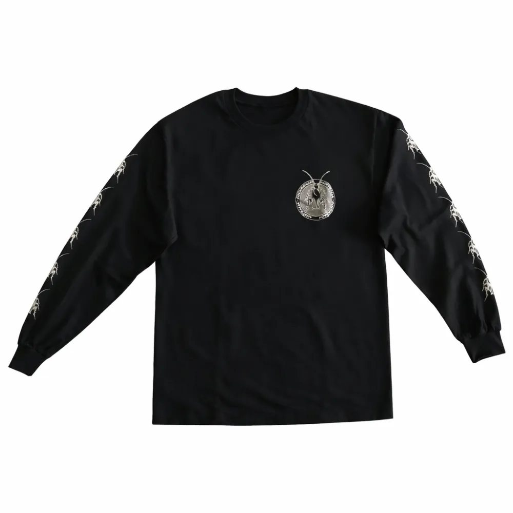 Cockroach Pest Black Long Sleeve Shirt [Size: M]