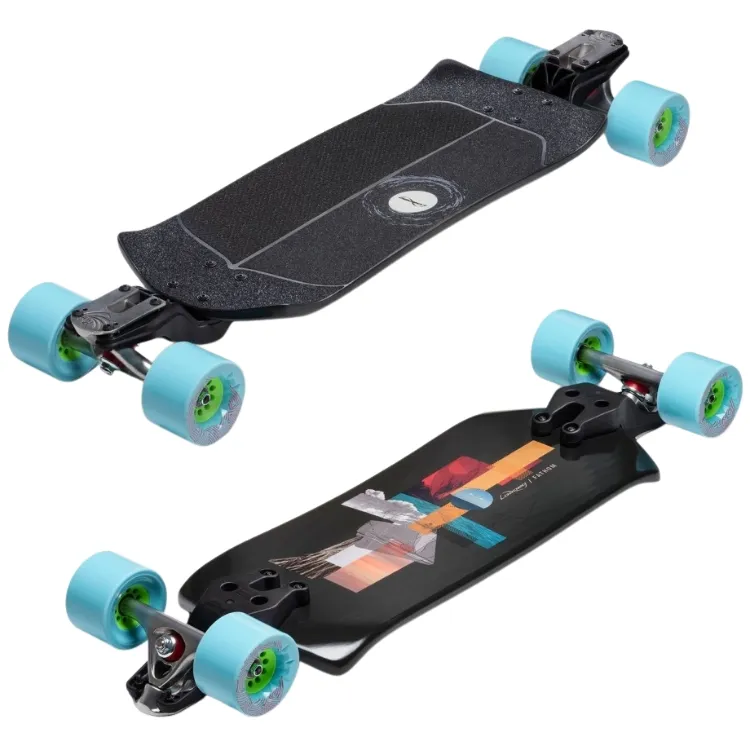 Loaded Fathom Caguama Blue Longboard Skateboard