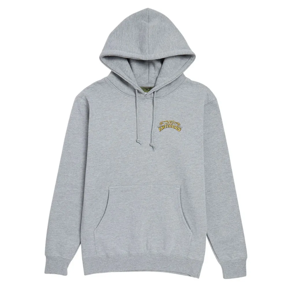 Anti Hero Customs Heather Grey Hoodie [Size: M]