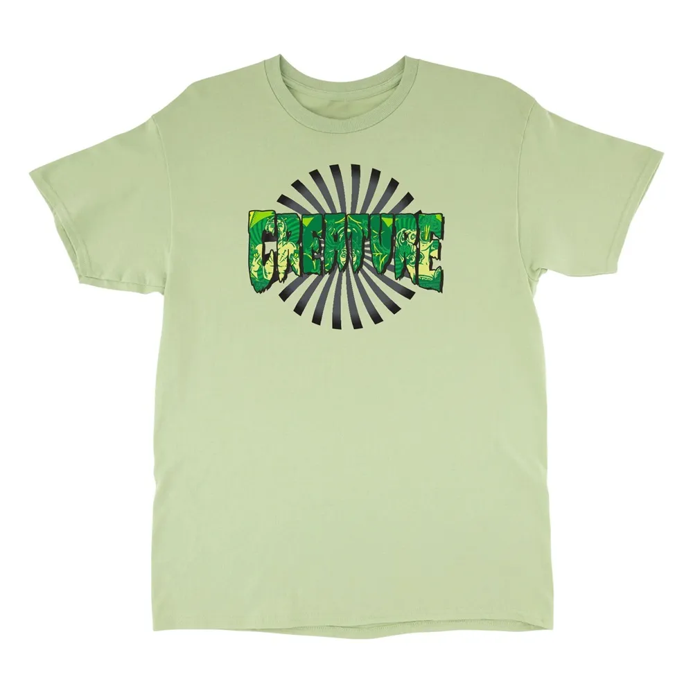 Creature Sideshow Logo Pistachio T-Shirt [Size: M]