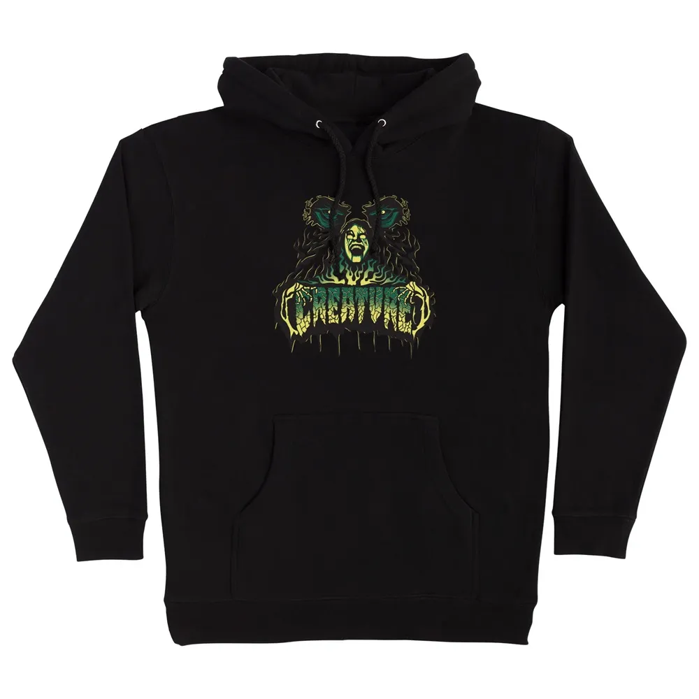 Creature Possessed Black Hoodie [Size: M]