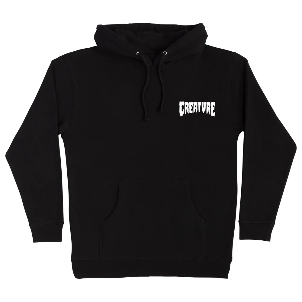 Creature Mono Black Hoodie [Size: L]
