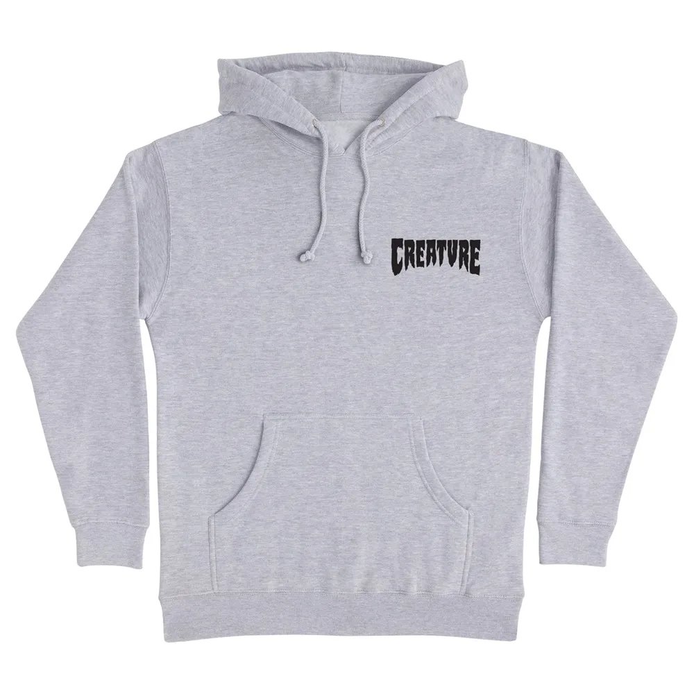 Creature Mono Grey Heather Hoodie [Size: L]