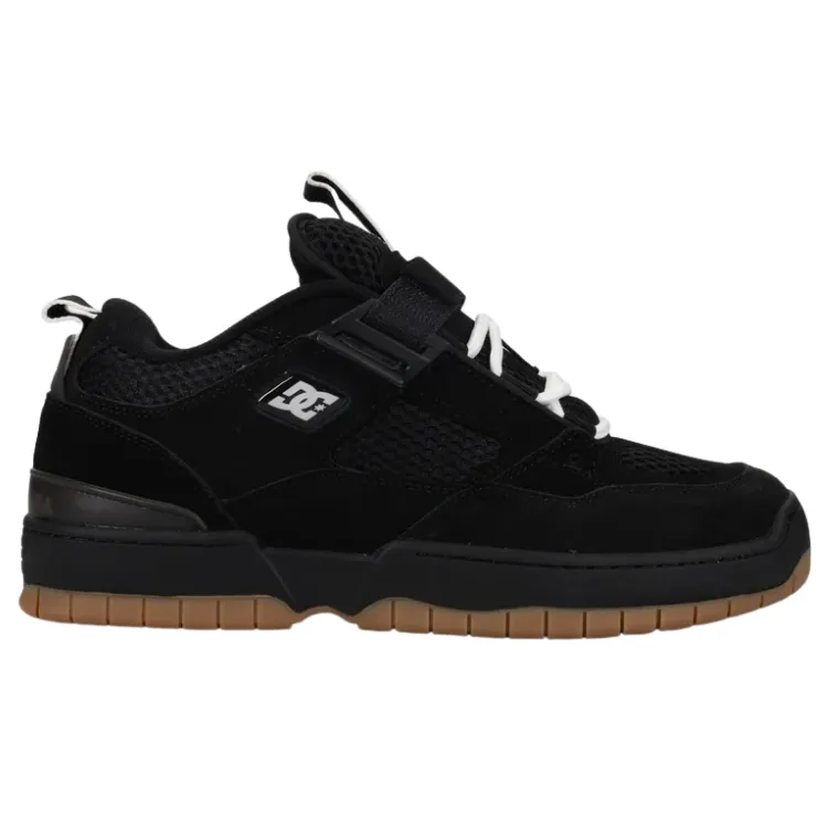 DC JS 1 Black Black Gum Mens Shoes [Size: US 9]