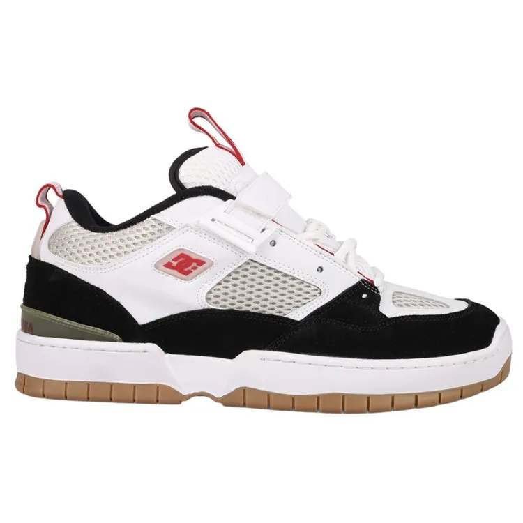 DC JS 1 Black White Red Mens Shoes [Size: US 9]