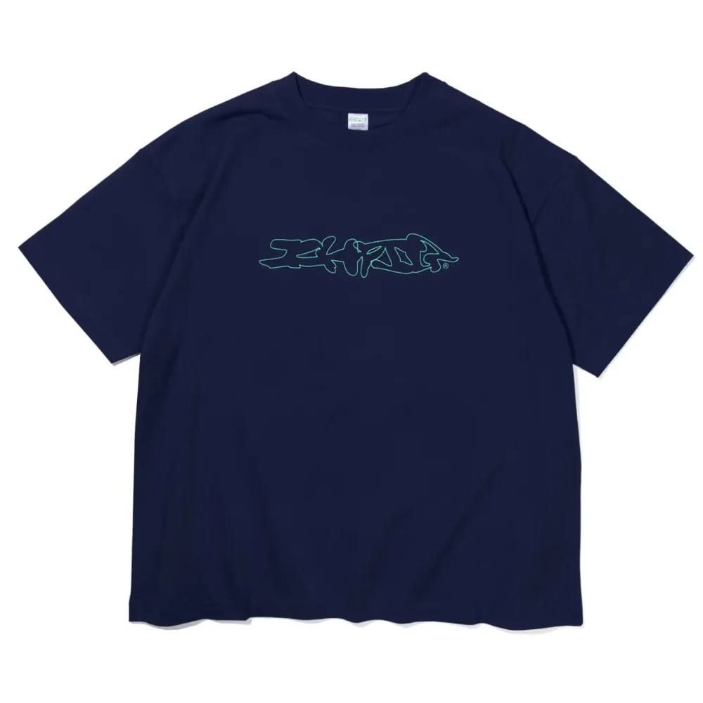 Ichpig Distort Navy T-Shirt [Size: L]