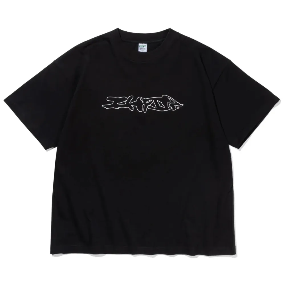 Ichpig Distort Black T-Shirt [Size: L]