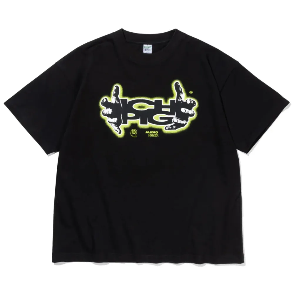 Ichpig Sensory Black T-Shirt [Size: L]