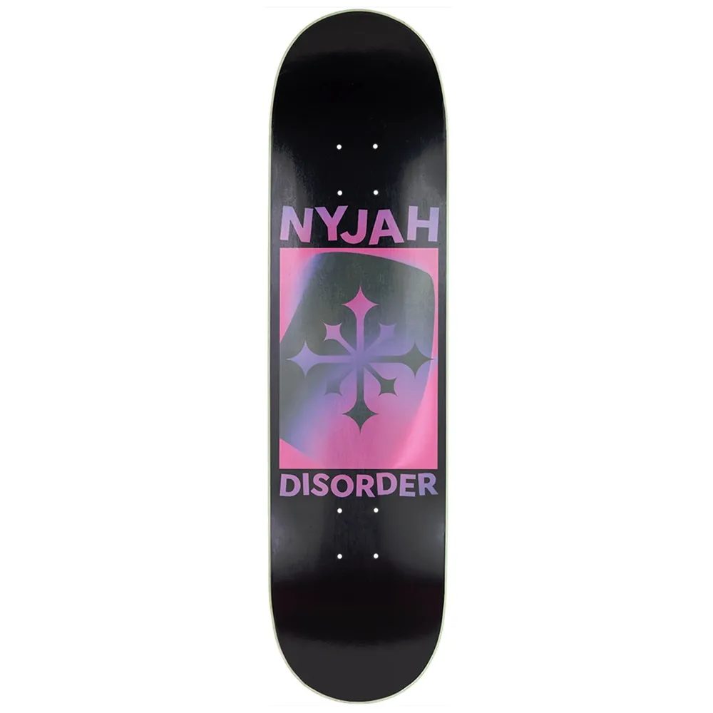 Disorder Pink Nyjah Huston 8.0 Skateboard Deck