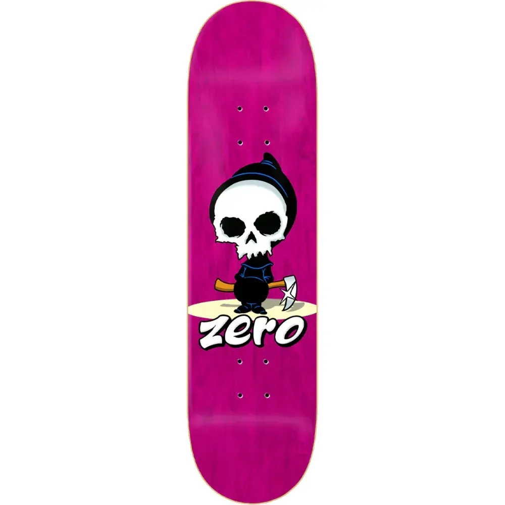 Zero Lil Reaper Pink 8.25 Skateboard Deck