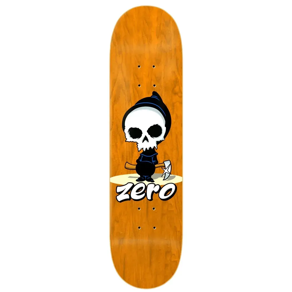Zero Lil Reaper Yellow 8.5 Skateboard Deck
