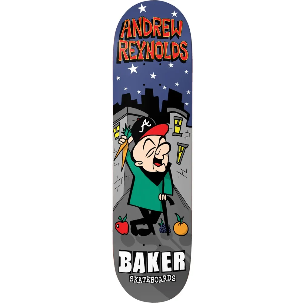 Baker Reynolds Mr. Androo 8.25 Skateboard Deck