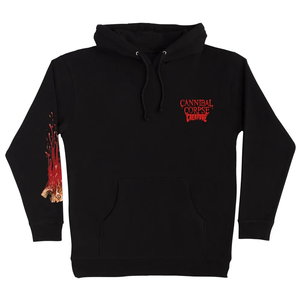 Creature X Cannibal Corpse Black Hoodie [Size: M]