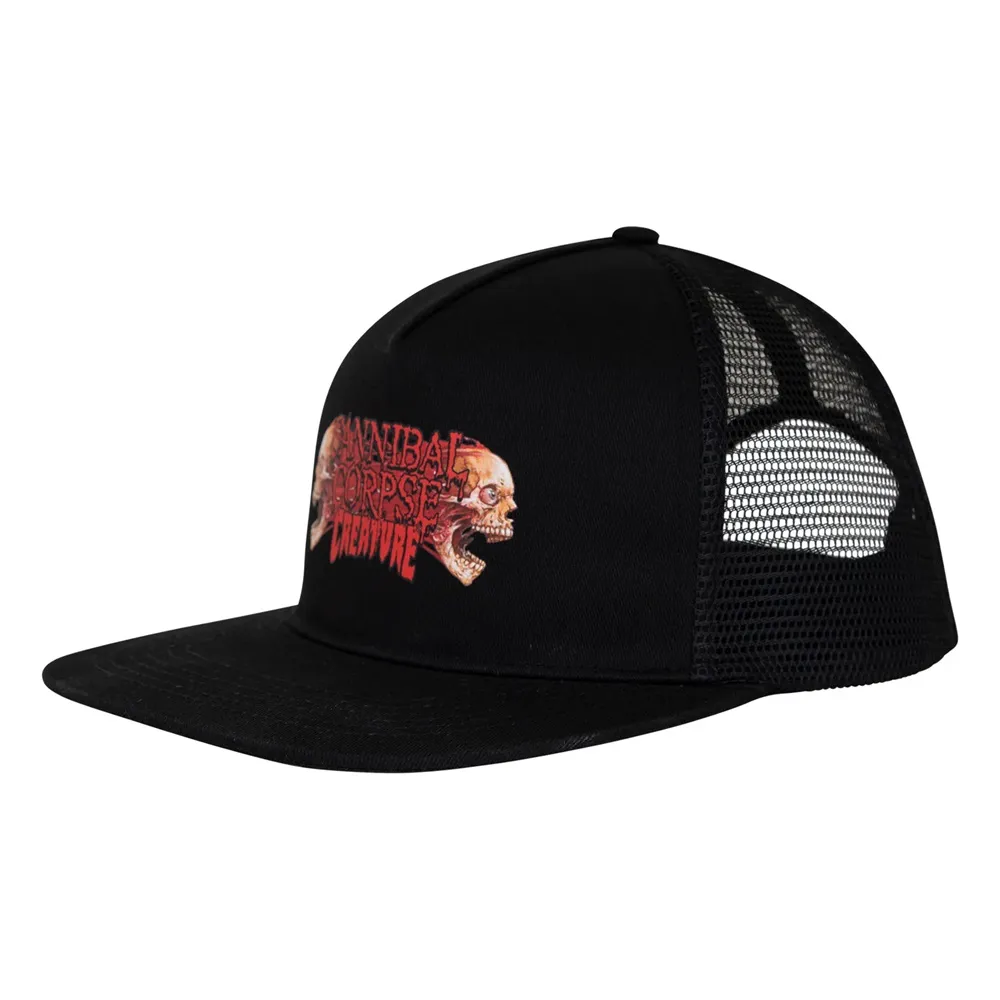 Creature X Cannibal Corpse Black Trucker Hat