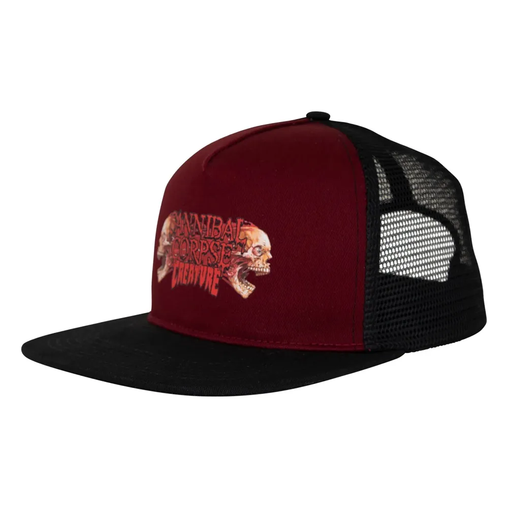 Creature X Cannibal Corpse Cardinal Trucker Hat