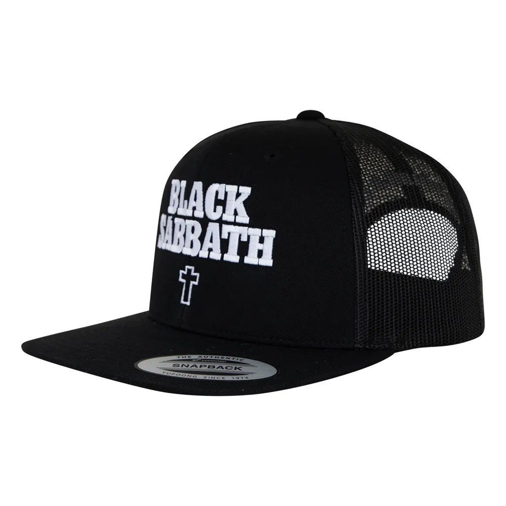 OJ Wheels X Black Sabbath Black Trucker Hat