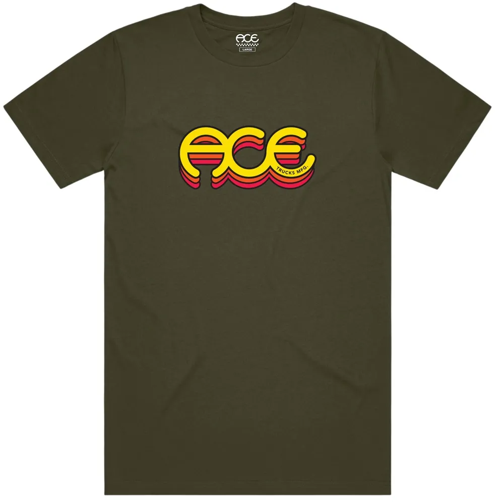 Ace Sunrise Army T-Shirt [Size: M]
