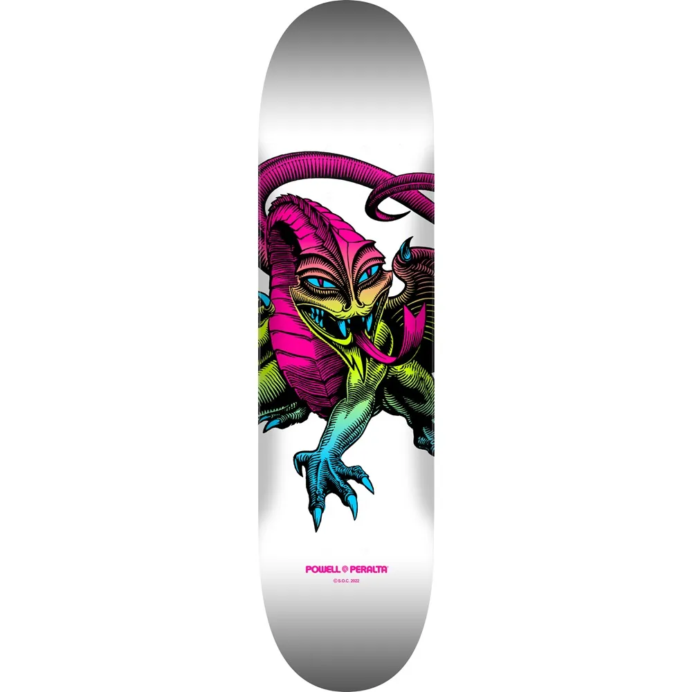 Powell Peralta Cab Lime White Fade 8.25 Skateboard Deck