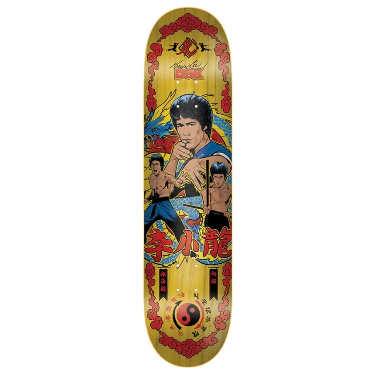 Dgk Bruce Lee Fury 8.1 Skateboard Deck