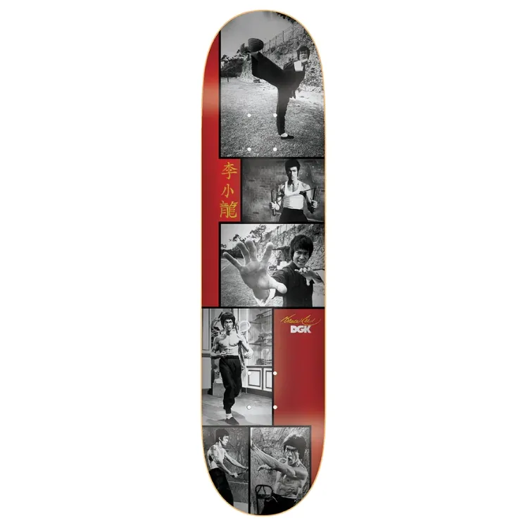 Dgk Bruce Lee Legend 8.5 Skateboard Deck