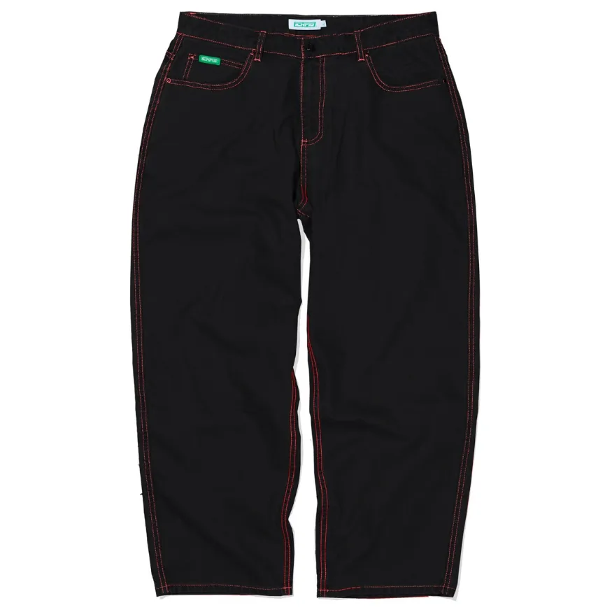 Ichpig Allstar Black Canvas Pants [Size: M]